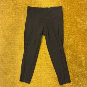 Athleta Salutation Stash 7/8 Tight - Color:Truffle, Size: LG.